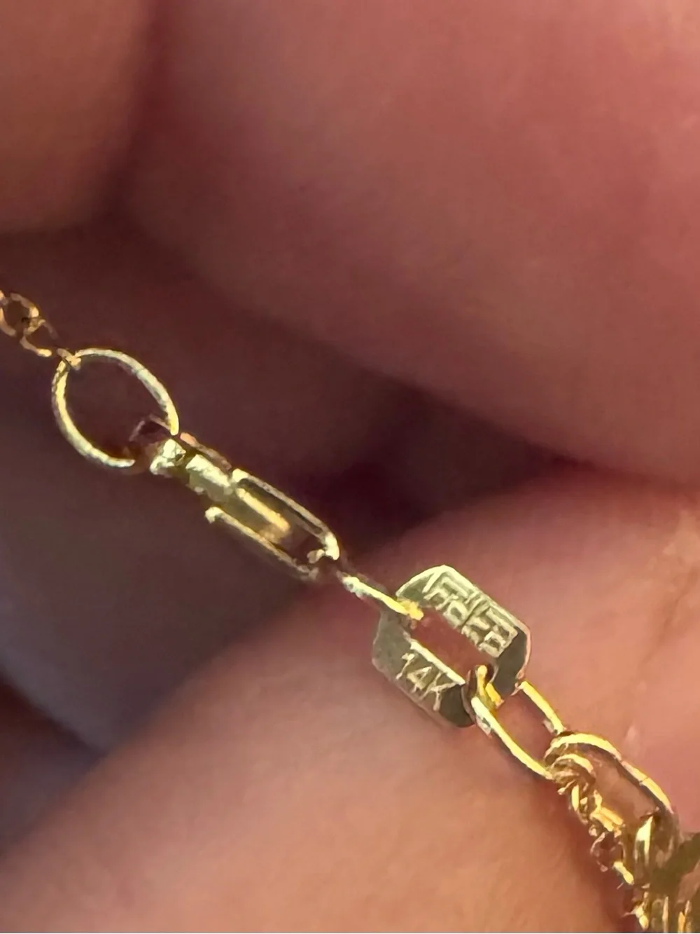 Effy 14k Gold Necklace with Tiny Oval Charm